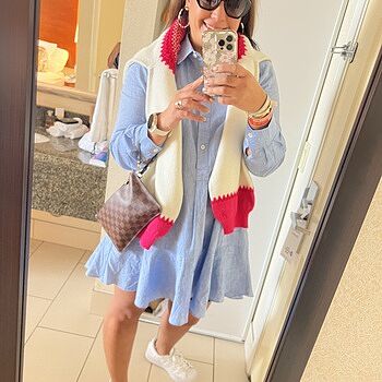 Chambray Callahan Shirt Dress