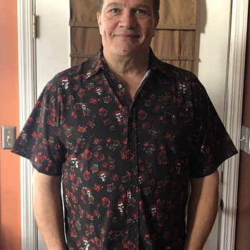 Skull & Roses Grateful Dead Button Down Shirt
