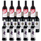 Product image for Premium Red Wine Mixed - 15 Pack