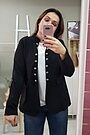 Product image for Chaqueta Botones Negra