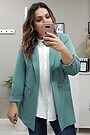 Product image for Blazer Cremallera Aguamarina