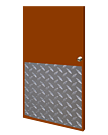 Product image for 32in x 34in - .063, Tread Brite, Mirror Finish, Diamond Plate Armor Plates