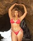Product image for Envy Push up ® Beaded String Bikini Top & Beaded Side Tie Swimsuit Bikini Bottom