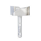 Product image for Amana Tool 45528 Carbide Tipped 1-1/4 Dia x 9/16 CH x 1/4 Shk x 2 Inch Long Spoilboard Surfacing & Flattening 2-Flute Router Bit