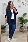 Product image for Camisa Larga Basic Marino