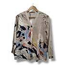 Product image for Kallison - V Neck Abstract Print Blouse