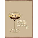 Product image for Scratch & Sniff Espresso Martini Birthday Greeting Card