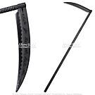Product image for Munetoshi 60" Polypropylene Grim Reaper Scythe Sickle Sturdy Display Prop
