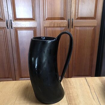 Horn Mug, Polished It arrived quickly and it