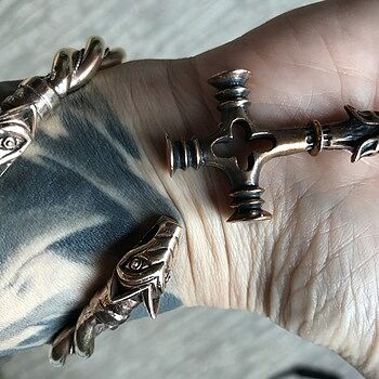 Freki & Geri Jarl's Armring, Bronze happy !