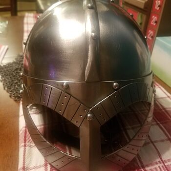Viking Gjermundbu Helmet, Aventail Simply Outstanding