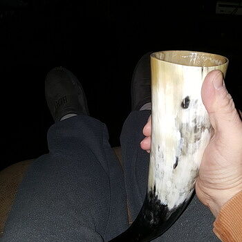 Drinking Horn, Large Large Drinking Horn
