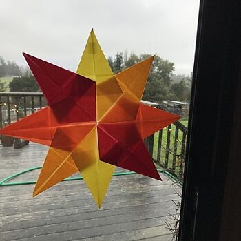 Waldorf Window Stars Paper Love this waxed paper. Good