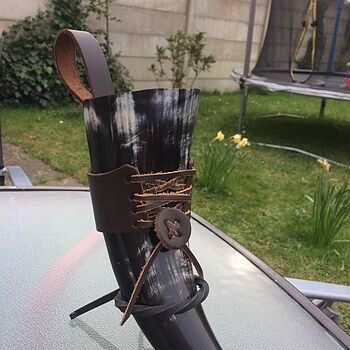 Drinking Horn Set Unique piece!