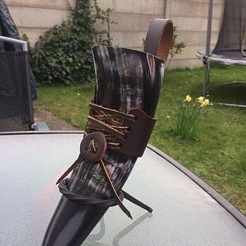 Drinking Horn Set Unique piece!