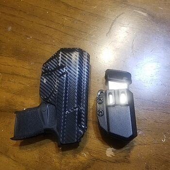 Echo Pro Ambidextrous Mag Carrier for: Universal 9/40 Double Stack Magazine holster