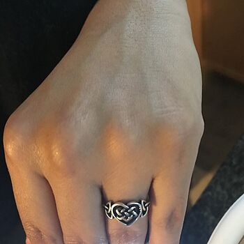 Hiarta Ring, Silver Perfect gift