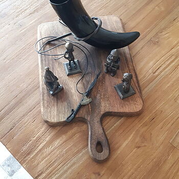 Drinking Horn Set Gods and drinks