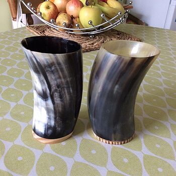 Horn Cup, Polished Good product for everyday use.