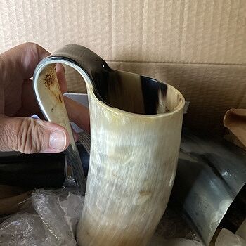 Horn Mug, Polished I love my mug! Excellent