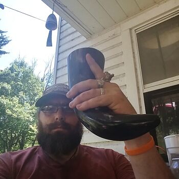 Drinking Horn, Large I love the feel of