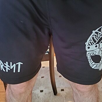 Gym Shorts, Grimfrost, Black Super comfortable and looks great.