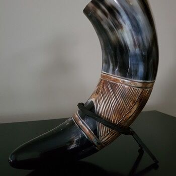 Carved Drinking Horn, XL I'm really happy with my