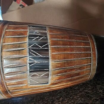 Carved Drinking Horn, XL AMAZEBALLS