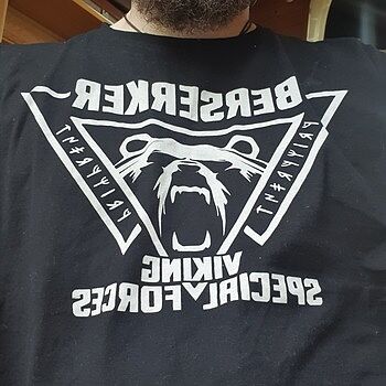Premium Tee, Berserker, Black awesome