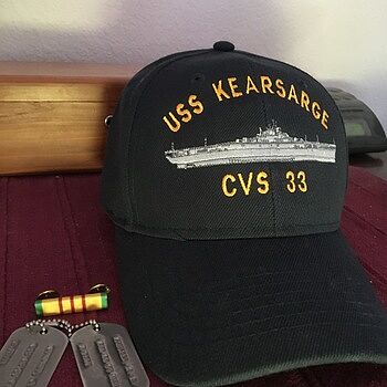 U.S. Navy Custom Ship Caps - Navy Blue Love my new hat!