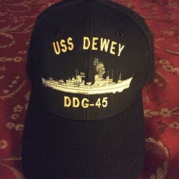U.S. Navy Custom Ship Caps - Navy Blue All I can say is