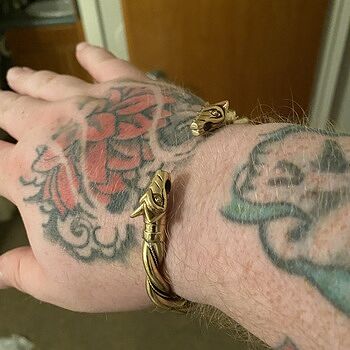 Freki & Geri Jarl's Armring, Bronze Awesome Armring!