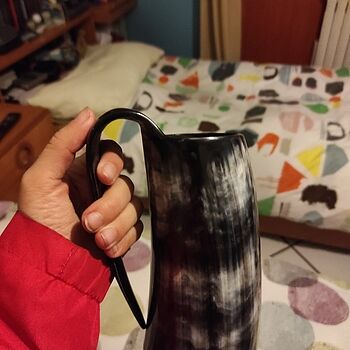 Horn Mug, Polished Amazing!