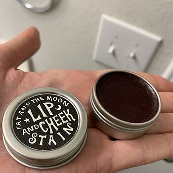 Lip & Cheek Stain Nice, creamy color and pigment.