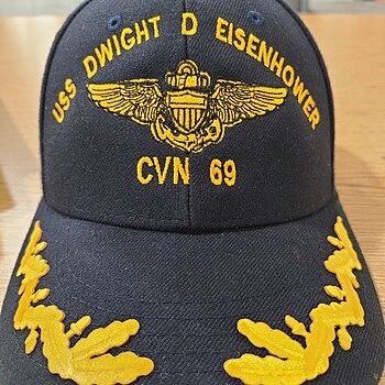 U.S. Navy Custom Ship Caps - Navy Blue I received my custom designed