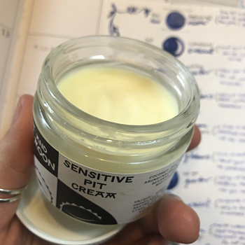 Sensitive Pit Cream It's a Fat and the Moon potion... what can I say?
