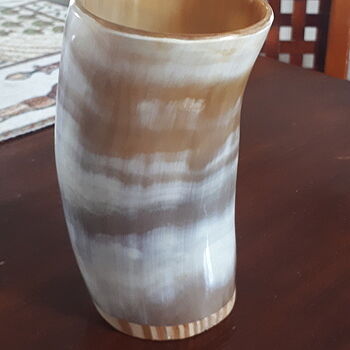 Horn Cup, Polished Use it daily