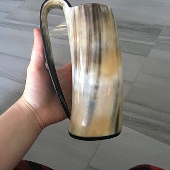 Horn Mug, Polished Amazing service and amazing horn!