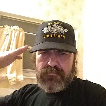 U.S. Navy Custom Ship Caps - Navy Blue Navy Utilitiesman