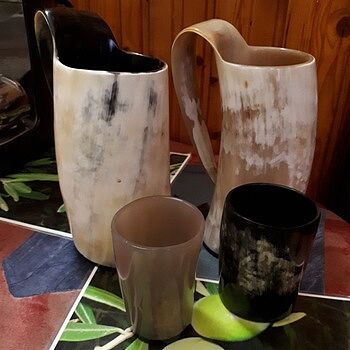 Horn Shot Glasses, Set The quality and craftsmanship are