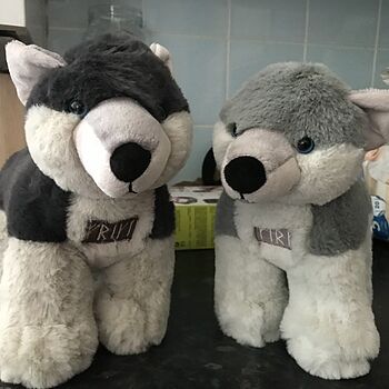 Grimfrost's Plushies, The Wolves Set A great gift for those little Vikings and Shieldmaidens in training!