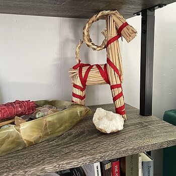 Yule Goat, Large Well made!