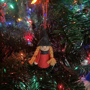 Tree Decoration, 4-pack Gods, 7 cm Love them
