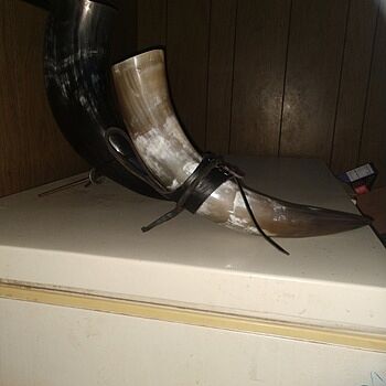 Drinking Horn Set I absolutely love them both,