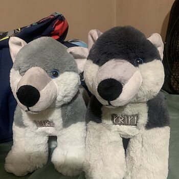 Grimfrost's Plushies, The Wolves Set Perfect gift!