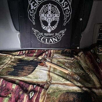 Grimfrost Clan Flag Pride in your ride