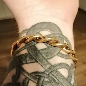 Freki & Geri Jarl's Armring, Bronze Der Armring ist klasse. Er