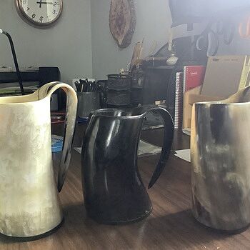 Horn Mug, Polished I loved my ale horn