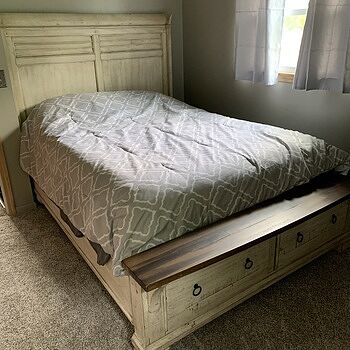 Belmont Queen Storage Bed Favorite part of the new bedroom