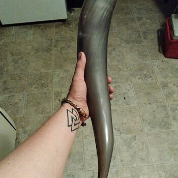 Drinking Horn, XL XL Drinking horn